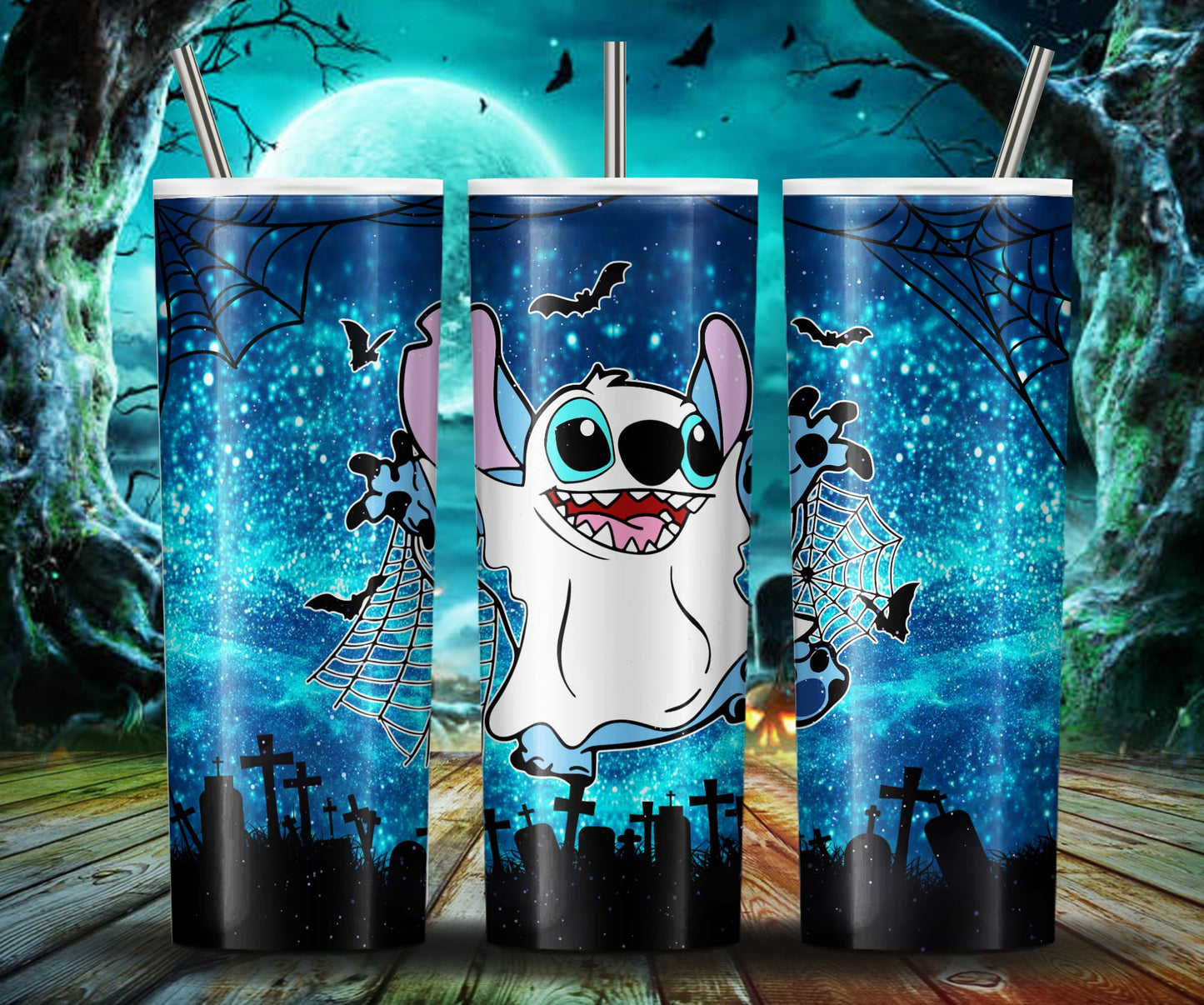 Cartoon Character Glitter 20oz Tumbler Wrap, Stitch 20oz Skinny Tumbler Wrap, 20oz Tumbler PNG Sublimation Instant Digital Download