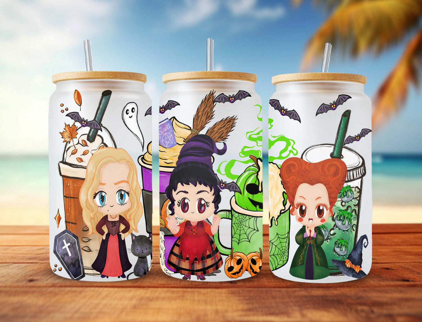 Bundle Cartoon Coffee Png, Halloween Coffee, Christmas Coffee, Bundle Png, Christmas Vibes, Fall Coffee, Spooky Season Png Instant Download, hallowin 16 oz - VartDigitals