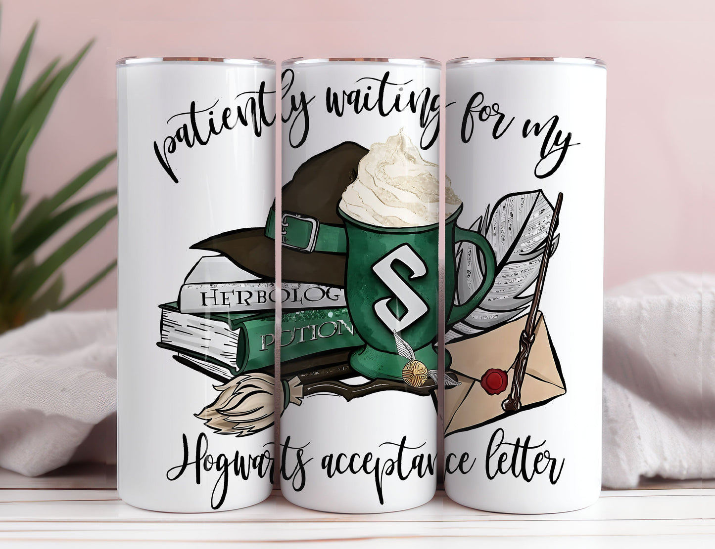 Magic 20oz Tumbler Wrap PNG, HP Skinny Tumbler Sublimation, harry potter Tumbler Png, Hogwarts Wrap, Harry Potter Magic Png 2 - VartDigitals
