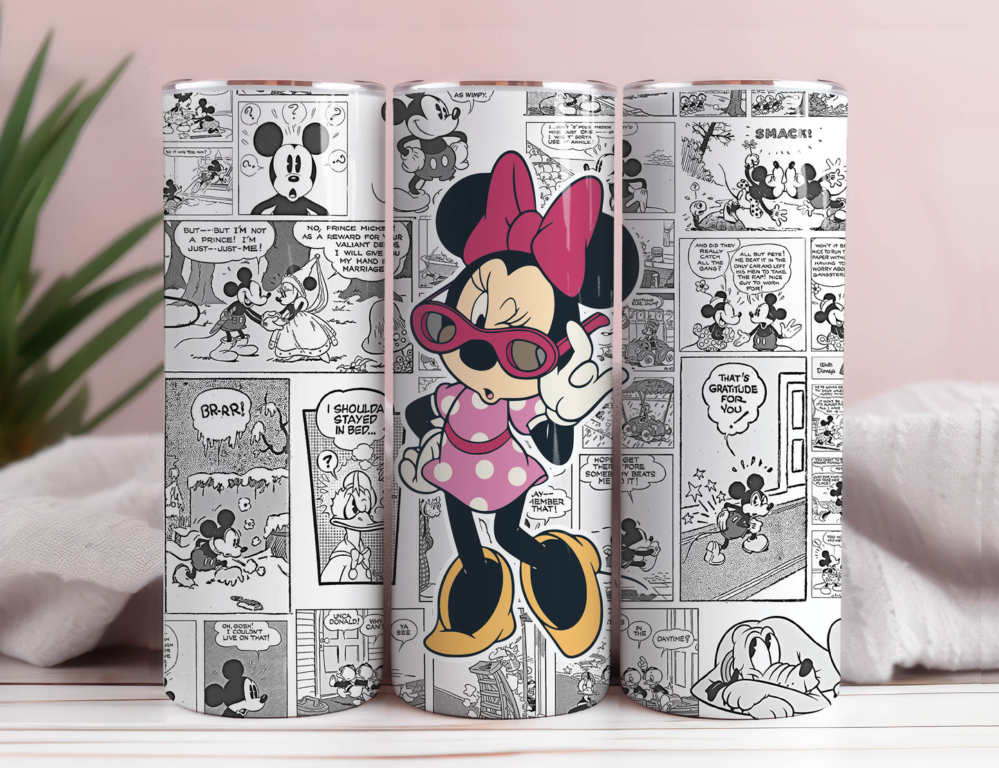Cartoon Sublimation Design, Great for 20oz Skinny Tumblers can be used for sublimation, Waterslide or to print vinyl wraps, Cute Water Cup