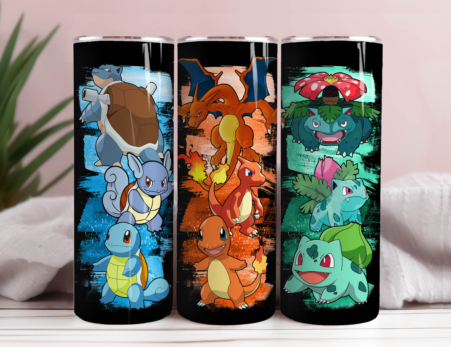 Pokemon Tumbler Wrap Bundle, 20oz Skinny Tumbler Wrap, 20 oz Tumbler Png Sublimation Design, Digital Instant Download Designs Template File 4