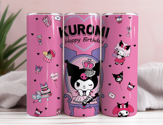 Hello Kitty Coffee Tumbler Bundle, Spring Flower Pink Cat PNG, 20oz Straight Skinny Wrap, Cartoon Tumbler, Tumbler Wrap, Full Tumbler Wrap 45 - VartDigitals