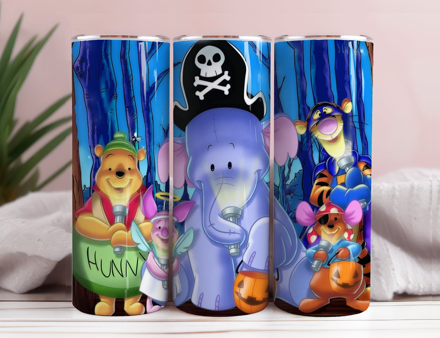 Winnie Pooh 20oz Skinny Tumbler Sublimation Designs, Cartoon Pooh Tumbler Png, Winnie The Pooh Wrap, Instant Download #STD 5