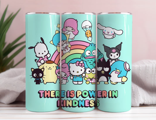 Hello Kitty Coffee Tumbler Bundle, Spring Flower Pink Cat PNG, 20oz Straight Skinny Wrap, Cartoon Tumbler, Tumbler Wrap, Full Tumbler Wrap 34 - VartDigitals