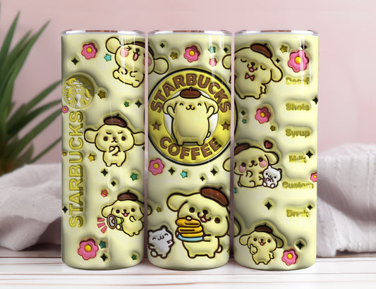 Hello Kitty Coffee Tumbler Bundle, Spring Flower Pink Cat PNG, 20oz Straight Skinny Wrap, Cartoon Tumbler, Tumbler Wrap, Full Tumbler Wrap 6 - VartDigitals