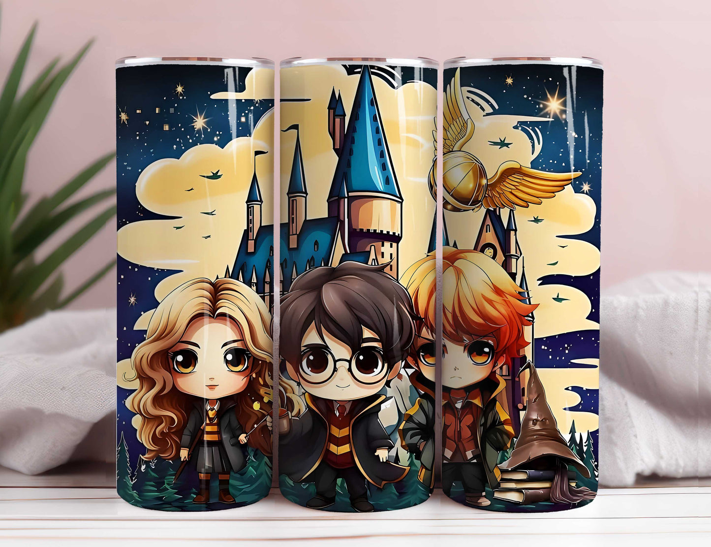 Harry 20oz Tumbler Wrap PNG, HP Skinny Tumbler Sublimation, harry Tumbler Png, Character Harry Movie PNG, Harry Magic Png Download