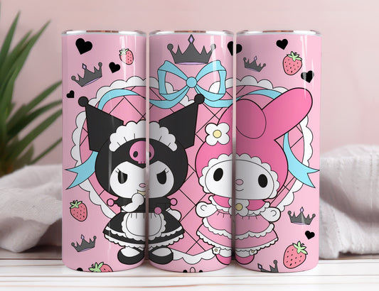 Hello Kitty Coffee Tumbler Bundle, Spring Flower Pink Cat PNG, 20oz Straight Skinny Wrap, Cartoon Tumbler, Tumbler Wrap, Full Tumbler Wrap 44 - VartDigitals