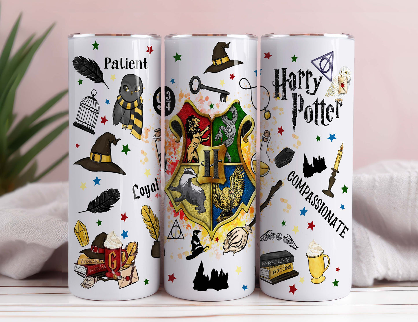 Magic Tumbler PNG, Tumbler Wrap PNG, 20oz Tumbler PNG, Wizard Tumbler Full Wrap png, 20oz Coffee tumbler png, Harry png