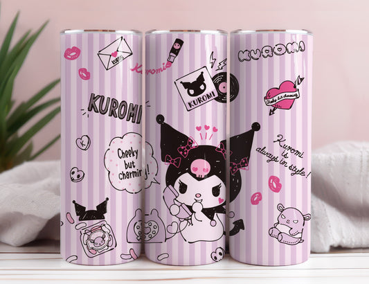 Hello Kitty Coffee Tumbler Bundle, Spring Flower Pink Cat PNG, 20oz Straight Skinny Wrap, Cartoon Tumbler, Tumbler Wrap, Full Tumbler Wrap 41 - VartDigitals