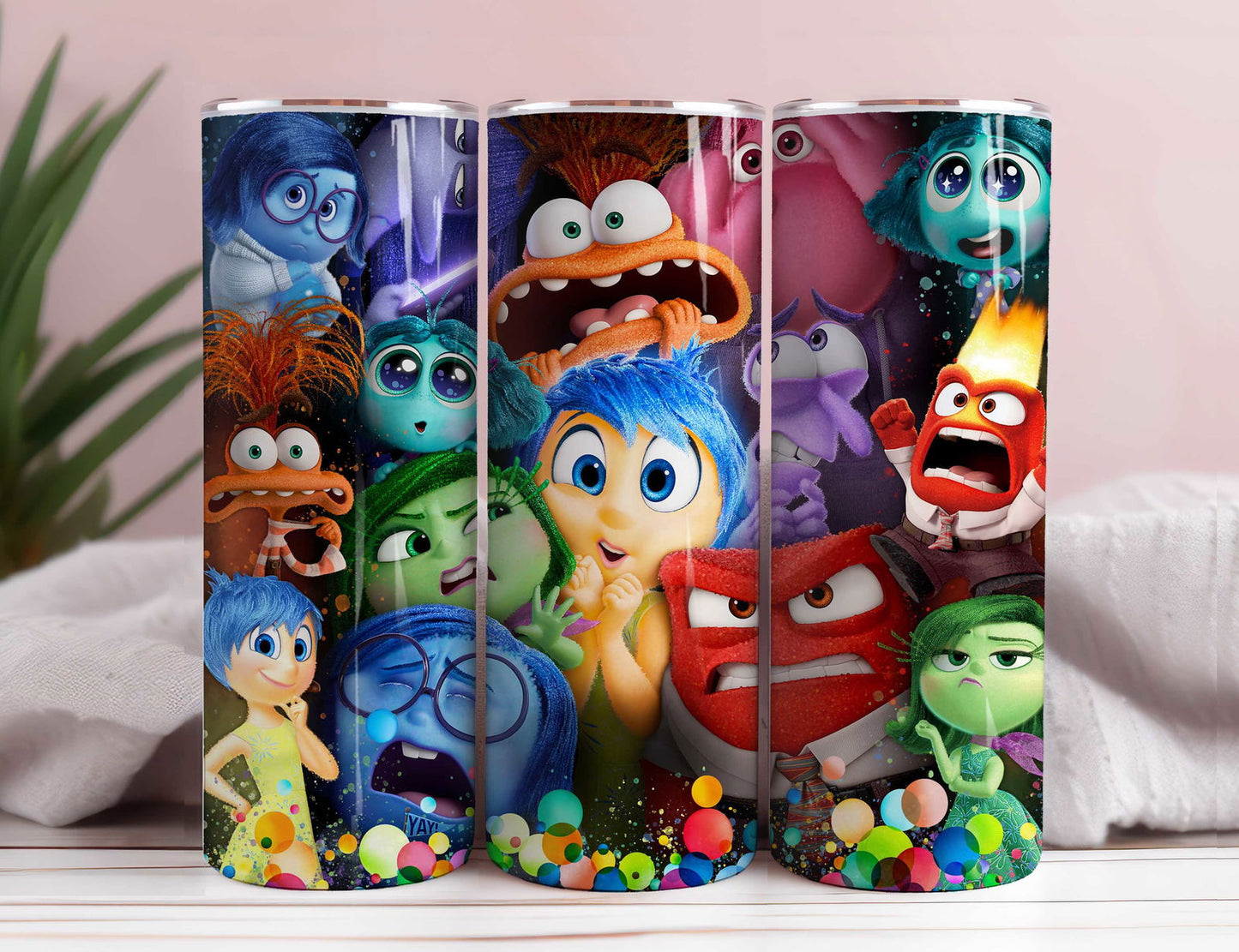 Elemental 20oz Tumbler Wrap, 20 oz Skinny Tumbler Wrap, Elemental Wrap png, Movies Tumbler PNG, Full Tumbler Wrap PNG, Cartoon Sublimation Designs 1