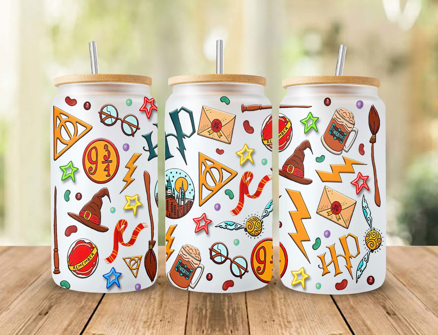 Wizard 16oz Libbey png, Magic Libbey Glass PNG, 16oz Can Glass PNG, Magic Can Glass Full Wrap png, 16oz Wizard Glass png, Can Glass Wrap PNG