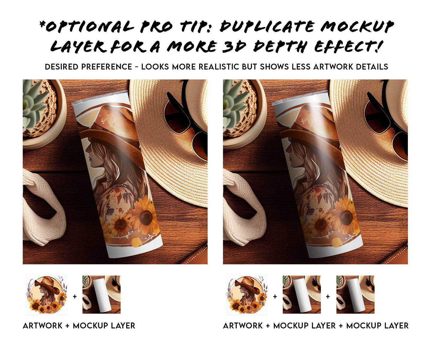 25 x Western Theme Skinny Tumbler Mockup Bundle 20oz Tumbler Mock-Up Country Tumbler Mock Edit on Canva PS with Transparent Background - VartDigitals