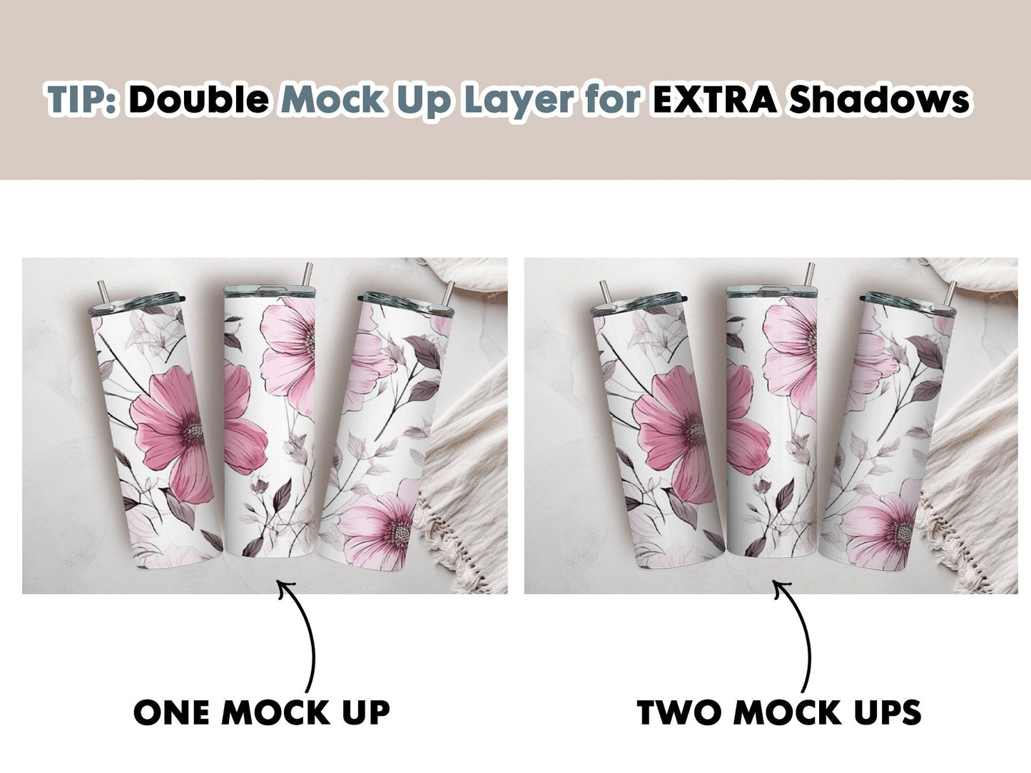 14 Tumbler Straight Mock Ups ARCH Flat Lay Bundle PNG File - Edit in CANVA, Photoshop, and More 14 Backgrounds Mock Up Tumbler - VartDigitals