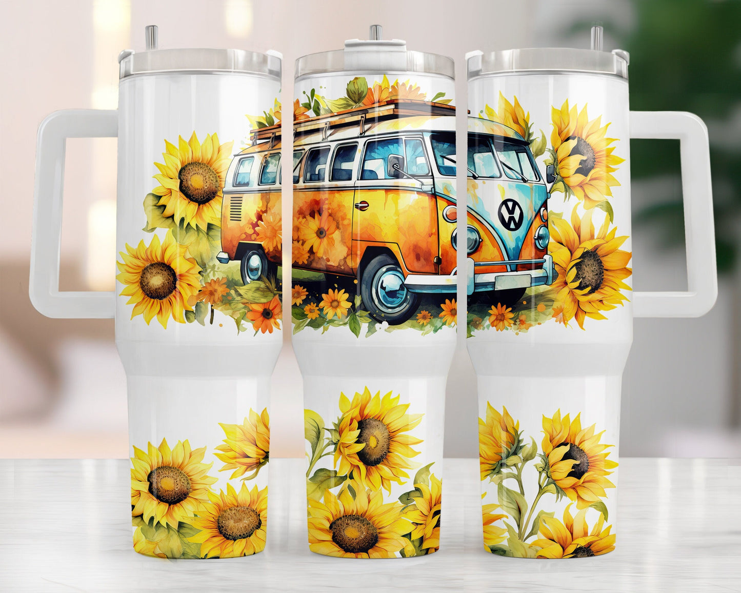 40Oz Tumbler Mockup Canva Tumbler Mockup Png 40oz Quencher Mockup Tumbler Template Full Wrap Mockup, Tumbler Mockup PSD PNG - VartDigitals