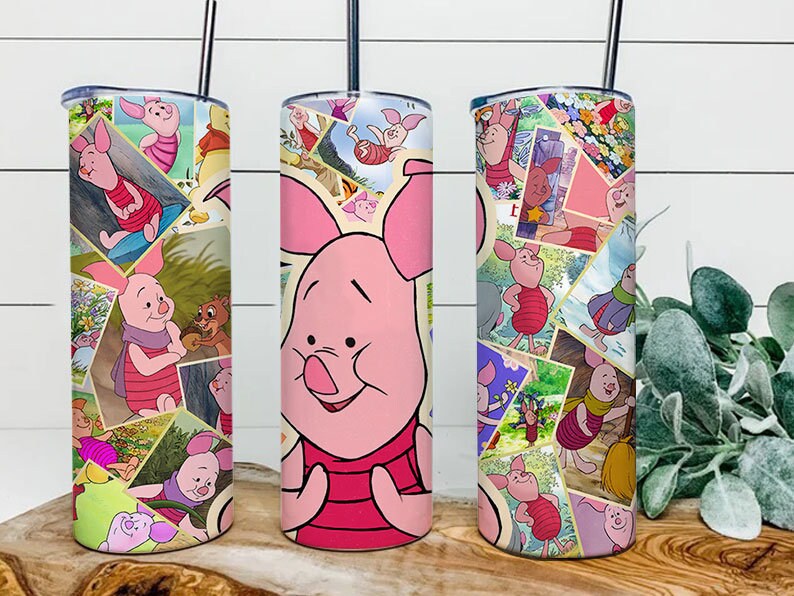 Winnie the Pooh Tumbler Wrap Bundle, Cartoon Tumbler Wrap, Winnie the Pooh Sublimation Designs, Pooh And Friends Tumbler Wrap PNG - VartDigitals