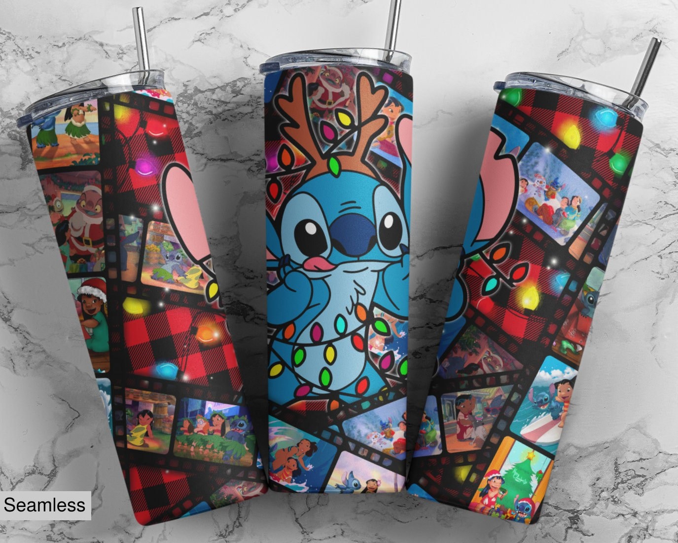 6 Christmas Tumbler Design Sublimation Designs Downloads, Digital download, 20 oz tumbler sublimations, Digital file, tumbler wrap - VartDigitals