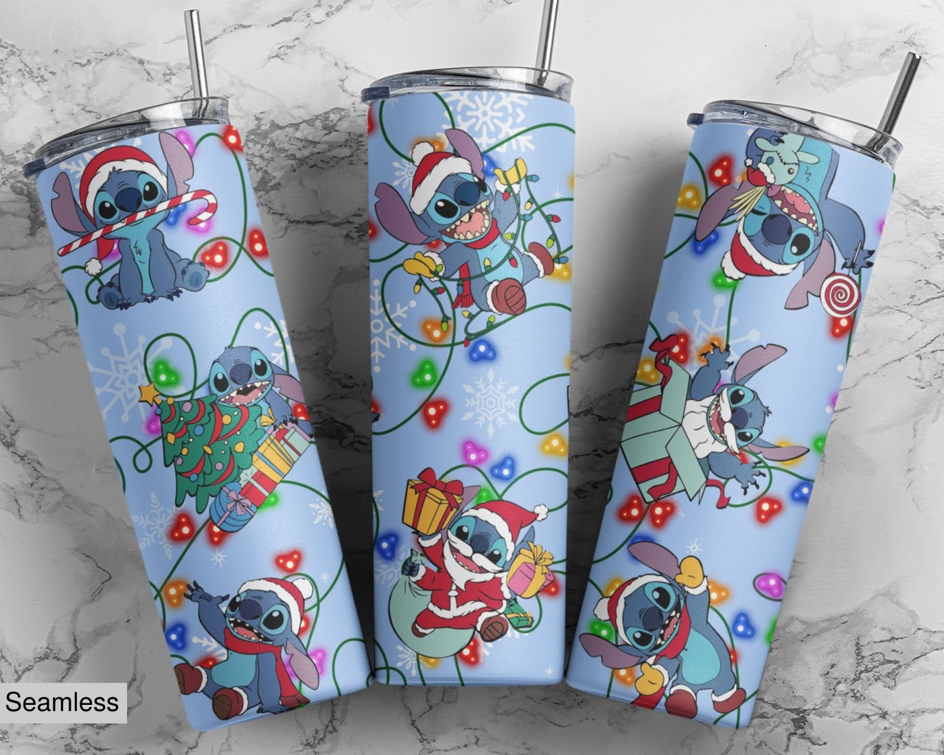 6 Christmas Tumbler Design Sublimation Designs Downloads, Digital download, 20 oz tumbler sublimations, Digital file, tumbler wrap - VartDigitals