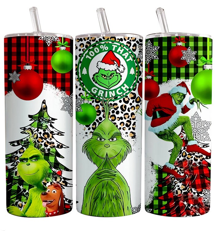 30+ Christmas Tumbler Sublimation Designs 20oz Skinny Tumbler Bundle Wrap, Cartoon Funny Christmas Design Tumbler PNG Bundle Digital - VartDigitals