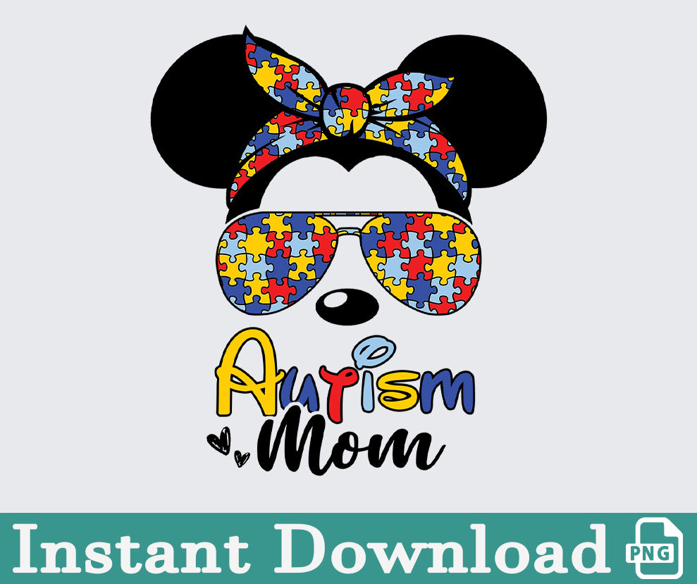 Accept Understand Love Mouse Shirt, Autism Awareness Shirt, Autism Support T-Shirt, Special Education Teacher, Puzzle Piece Shirt 6