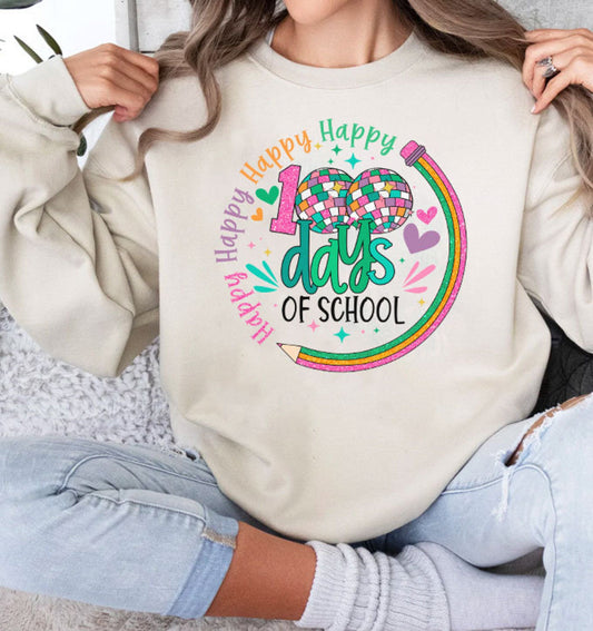 100 Days of School PNG, 100 Day Shirt Png, 100th Day Of School Celebration, Student Png Sublimation, Back to School Png, Gift For Teacher - VartDigitals