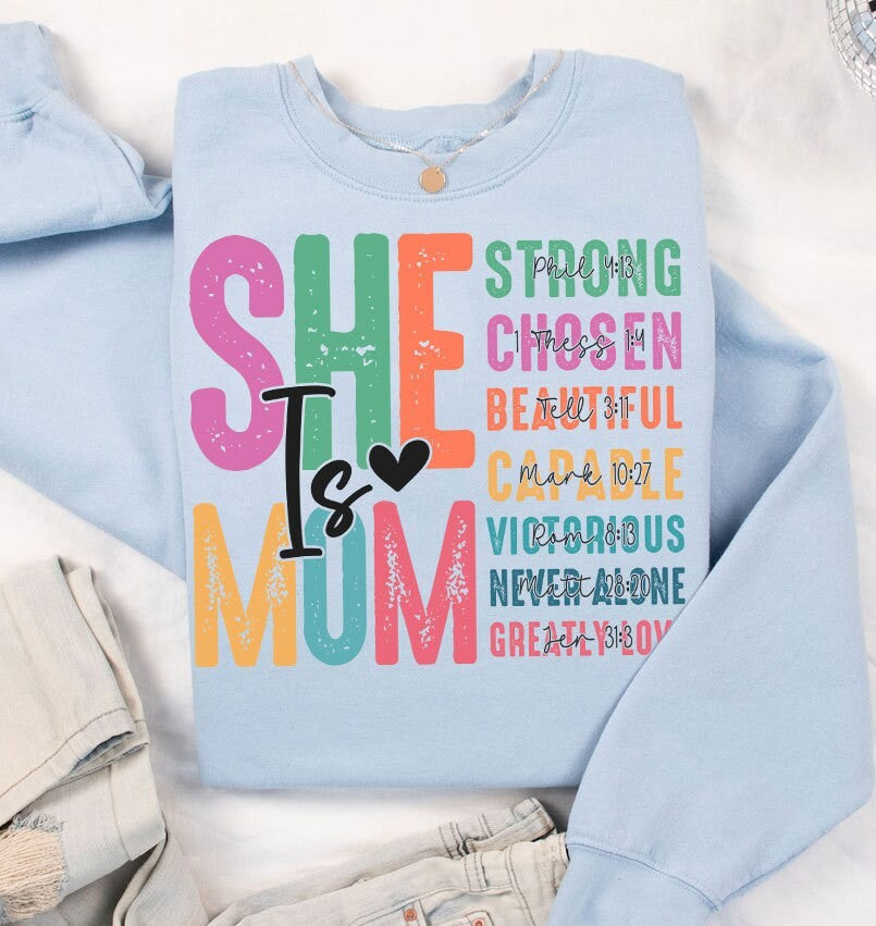 She is Mom PNG, Retro Mother PNG, Blessed Mom Png, Mom Shirt, Mom Life Png, Mother'_s Day Png, Mom Png, Gift for Mom, Retro Mama Quotes