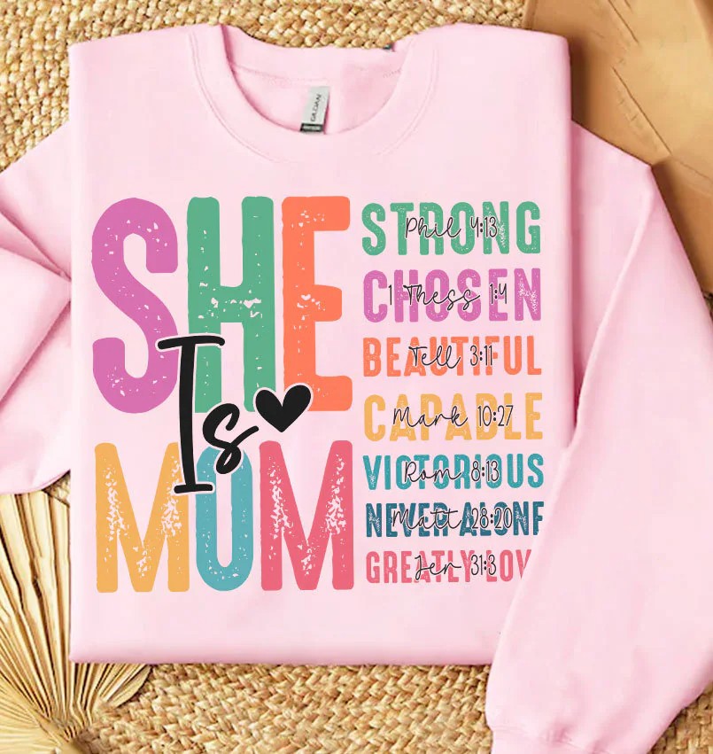 She is Mom PNG, Retro Mother PNG, Blessed Mom Png, Mom Shirt, Mom Life Png, Mother'_s Day Png, Mom Png, Gift for Mom, Retro Mama Quotes
