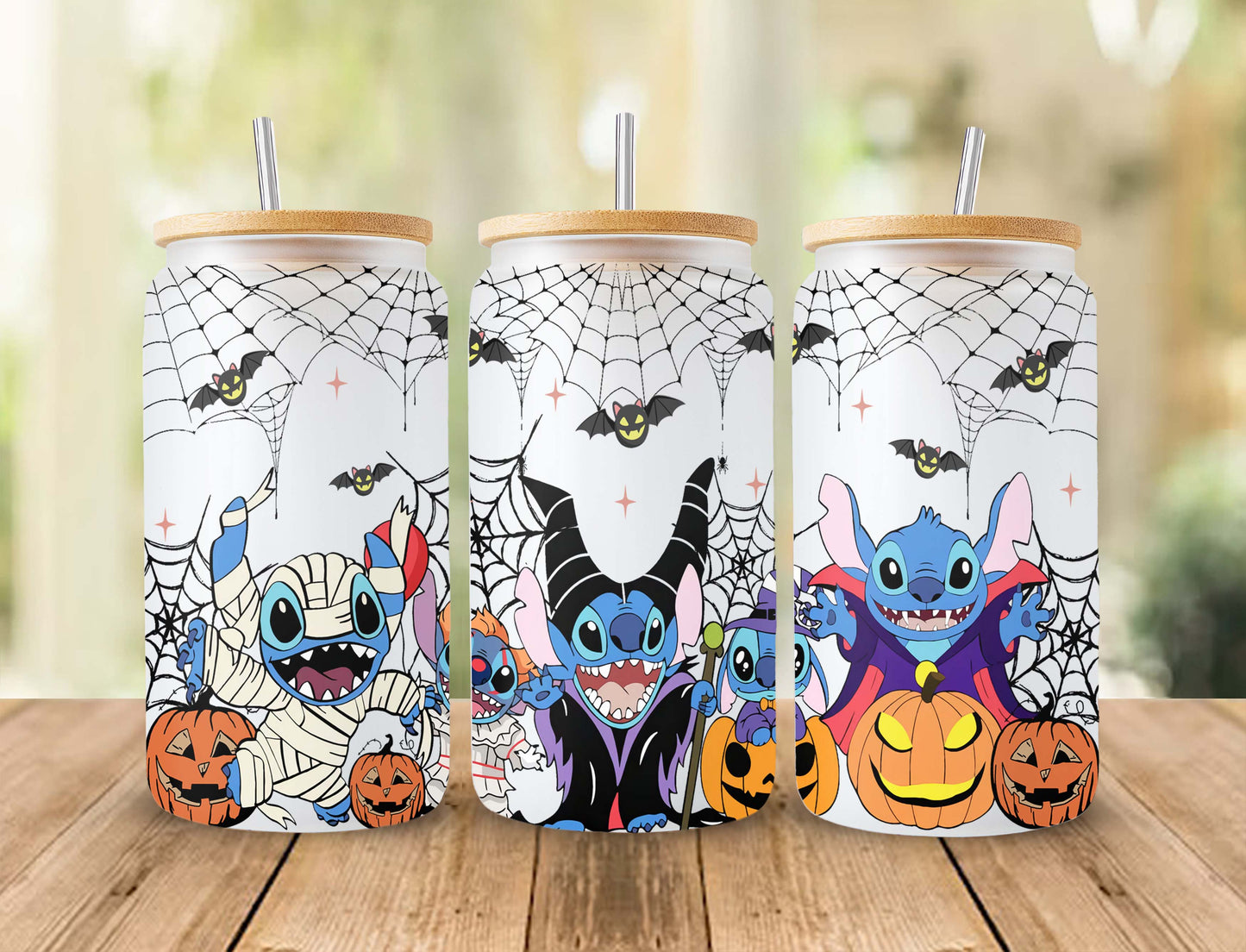 Halloween 16oz libbey can Cartoon PNG, 16oz Glass Can Wrap, 16oz Libbey Can Glass, Catoon kids Tumbler Wrap, Full Glass Can Wrap