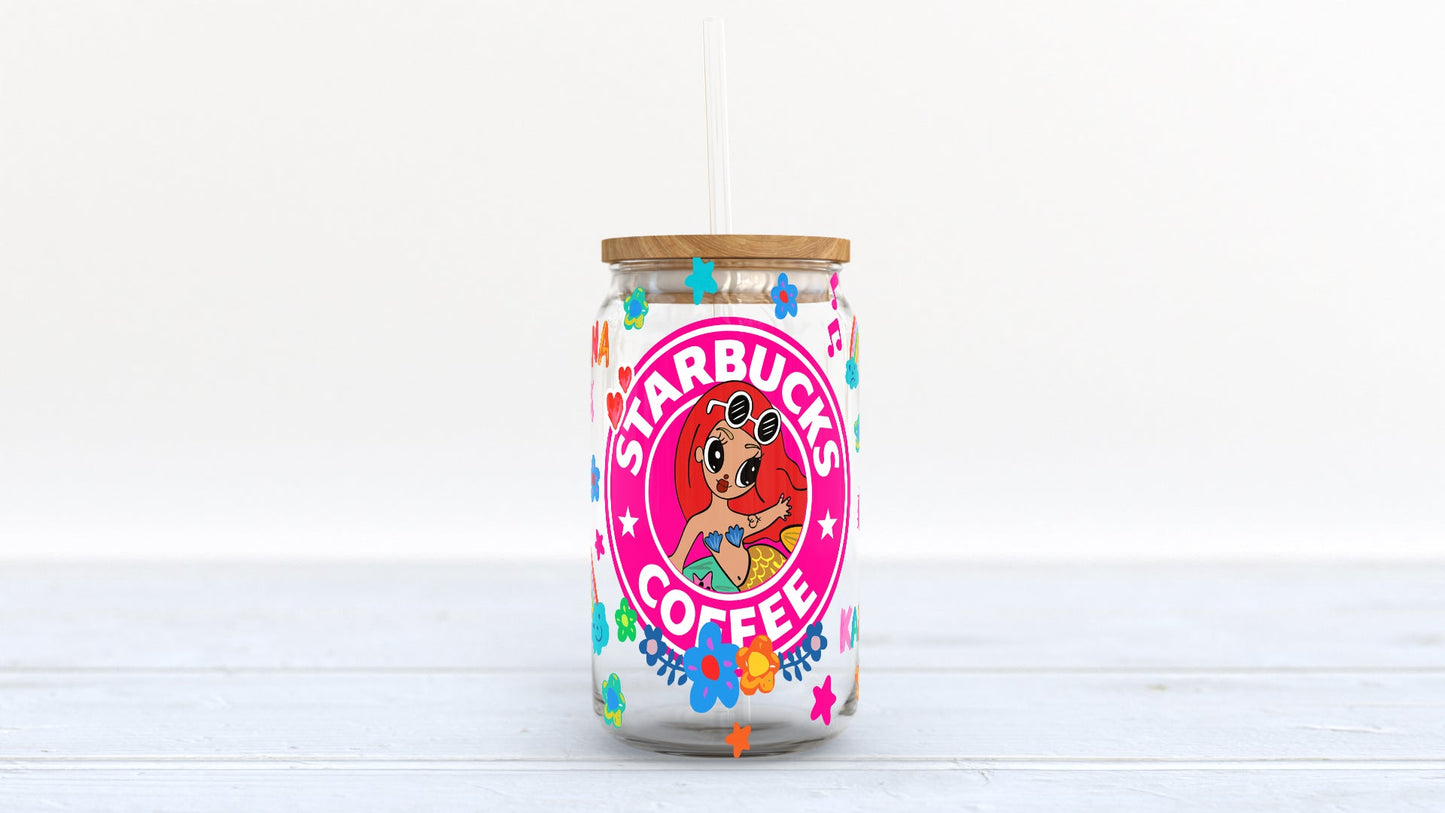 Karol New Mañana Será Bonito 16oz Sublimation Tumbler Wrap - Explore the Vibrant Design, High-Quality Karol G Tumbler Wrap, Perfect for 16oz Can Glass - VartDigitals