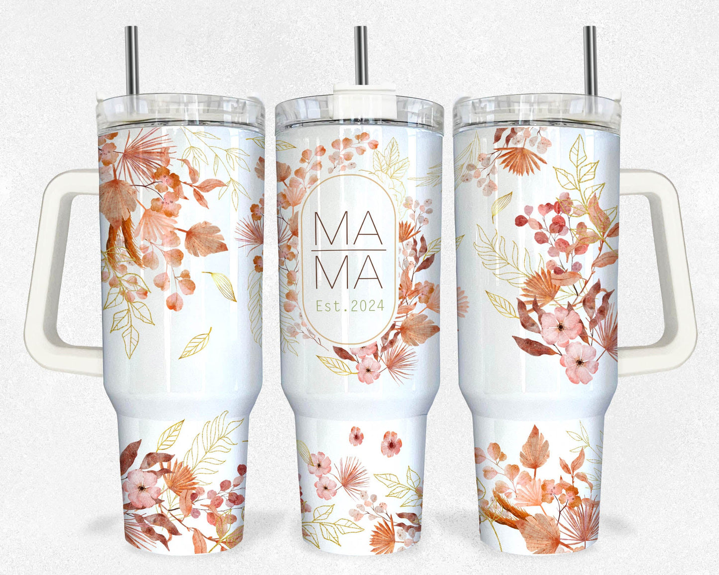 40oz Tumbler Wrap, Mama 40 oz Tumbler Png, 40 oz Tumbler Sublimation Designs, 40 Ounce Tumbler Designs, Mom 40oz Wrap - VartDigitals