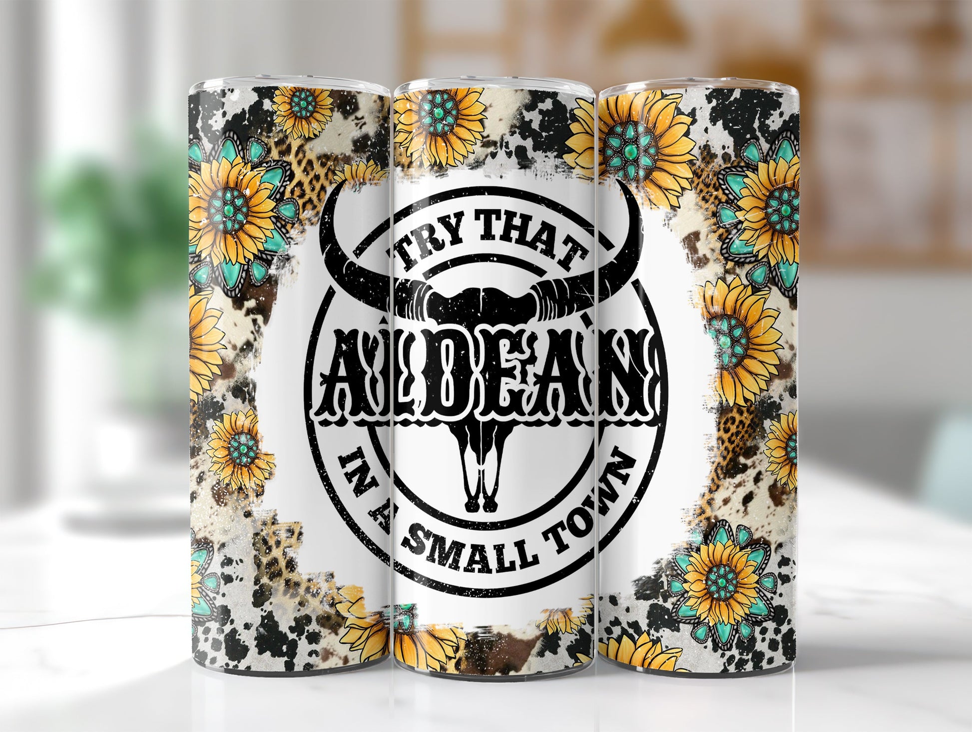 Try that in a Small Town Skinny Tumbler PNG Design, Small Town 20oz Skinny Tumbler Wrap Design, Country Music Tumbler Wrap - VartDigitals