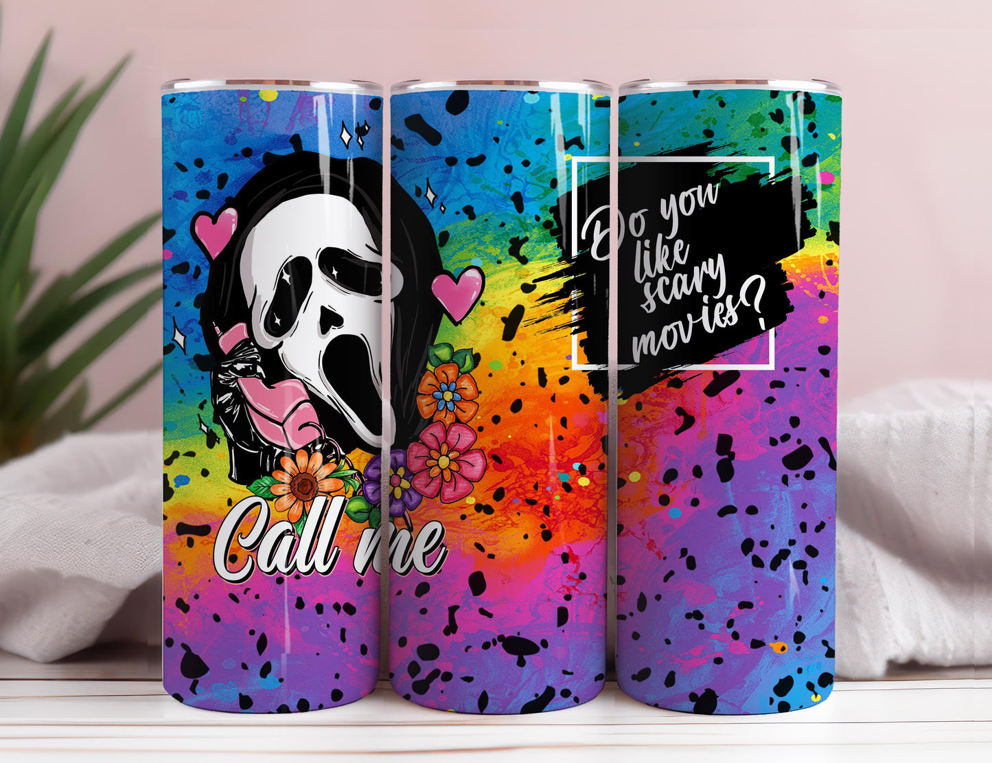 Horror Characters Tumbler Wrap, 20Oz Skinny Tumbler PNG, PNG Sublimation Design,Do You Like Scary Movies Tumbler Wrap, Instant Digital Downloads