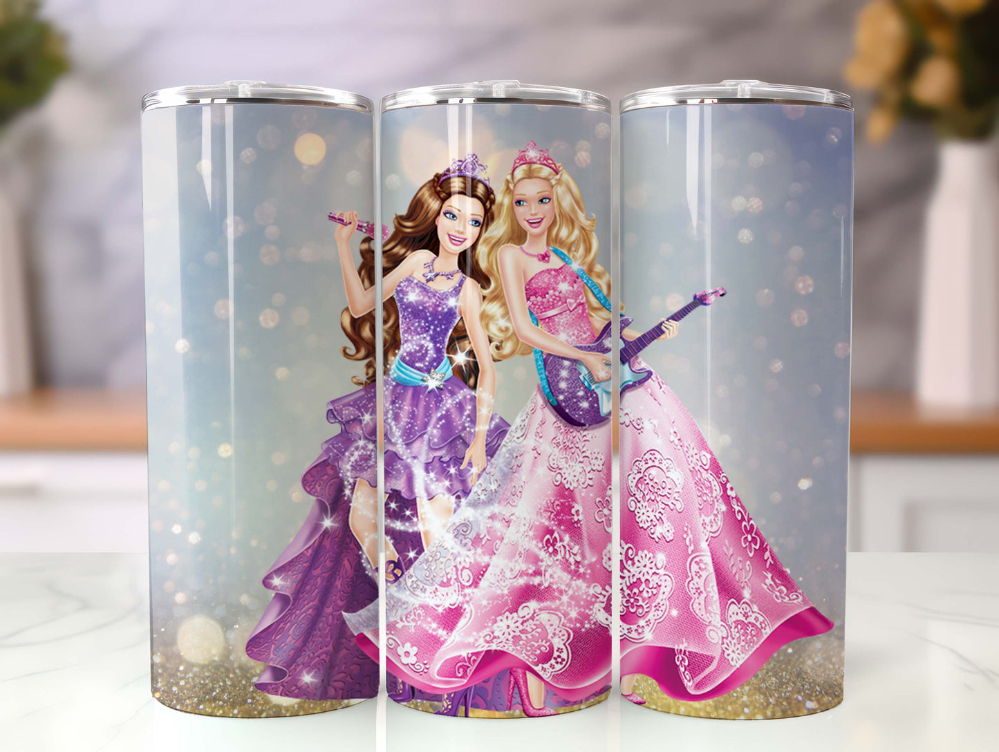 Barbie Tumbler Wrap, 20oz Straight Skinny Wrap, Sublimation Design, Cartoon Tumbler Design, Digital Download - PNG 28 - VartDigitals