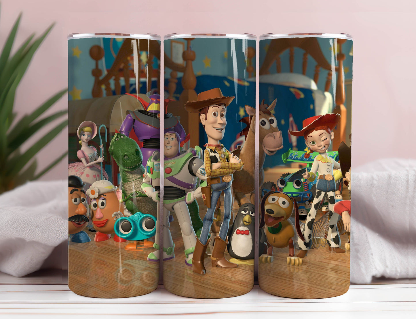 Story Friends Tumbler Wrap - 20oz Straight Skinny Wrap - Sublimation Design - Sublimation Design Digital Download - PNG 2