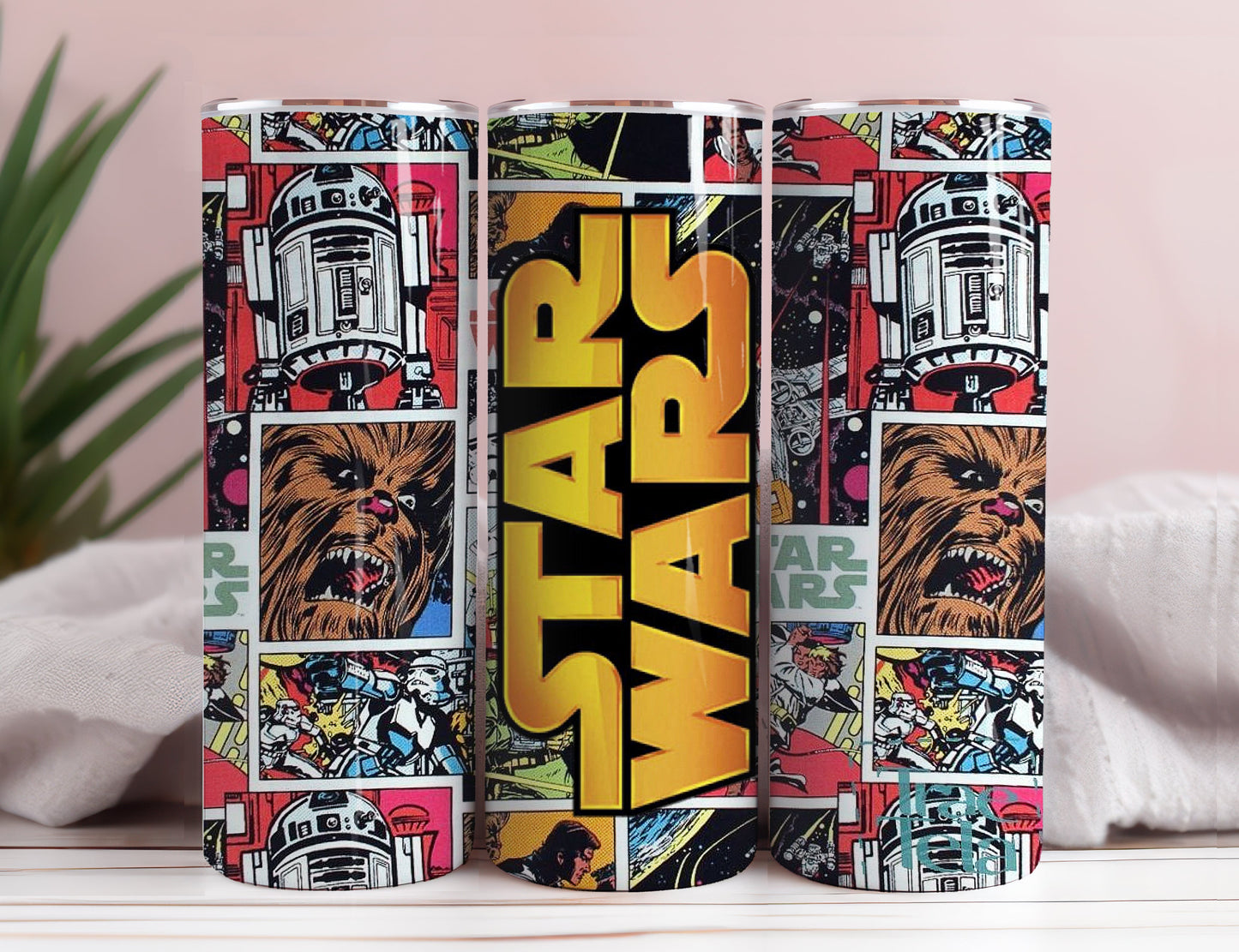 Star Wars Tumbler Wrap, 20 oz Skinny Tumbler Sublimation Design, Tumbler Wrap Design, Instant Digital Download PNG 2