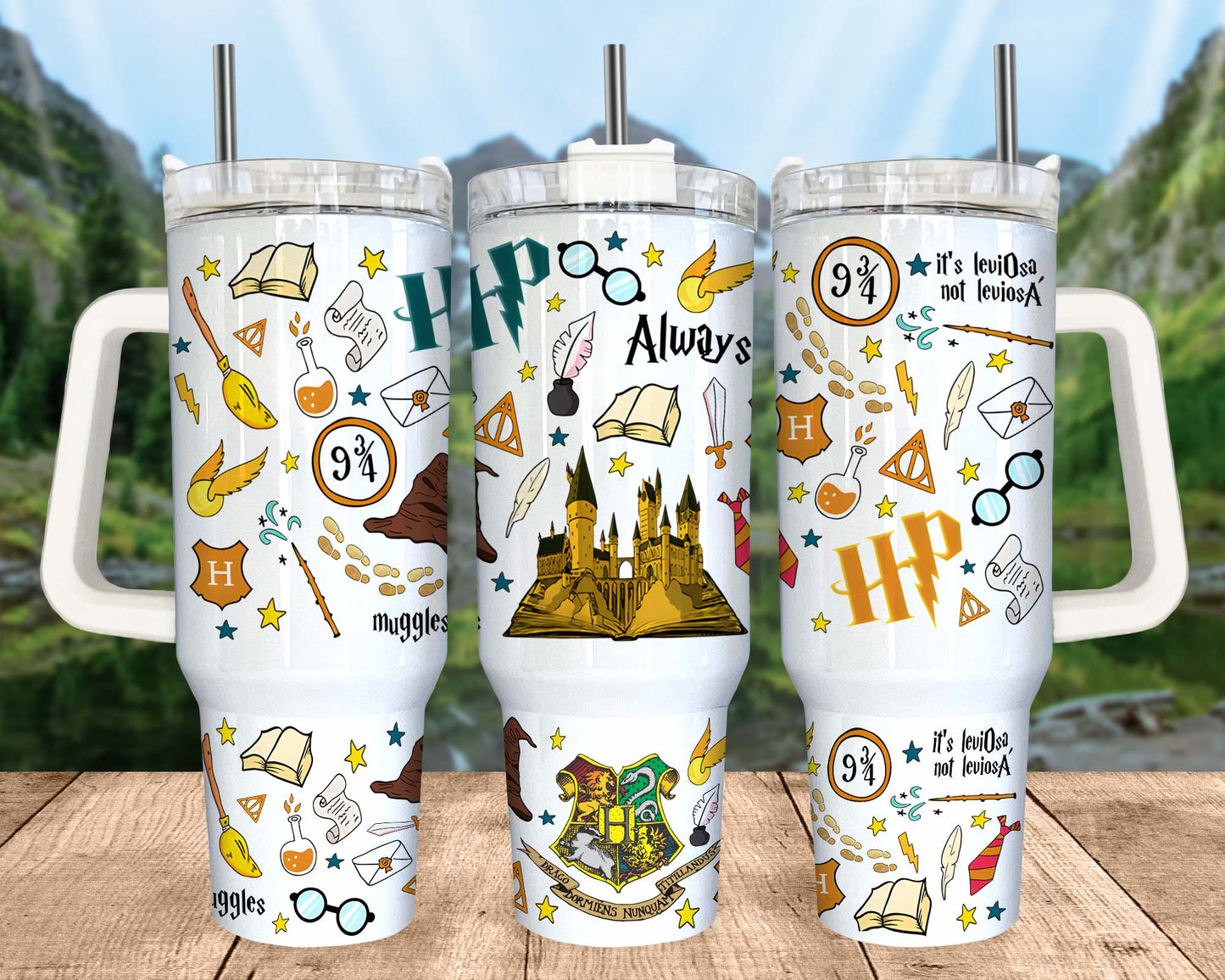 Magic 40 oz Tumbler Wrap PNG, HP Quencher Tumbler Sublimation, Wizard Houses Tumbler Png, Poterhead Tumbler Png, Harry Magic Tumbler Subimation