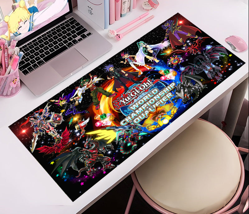 Yu Gi Oh! Duel Monsters Glass Can, long mouse pad PNG, a gamers mat PNG, Duel Monsters Glass Can Digital Design, Movie Skinny 16oz Design, Instant Download