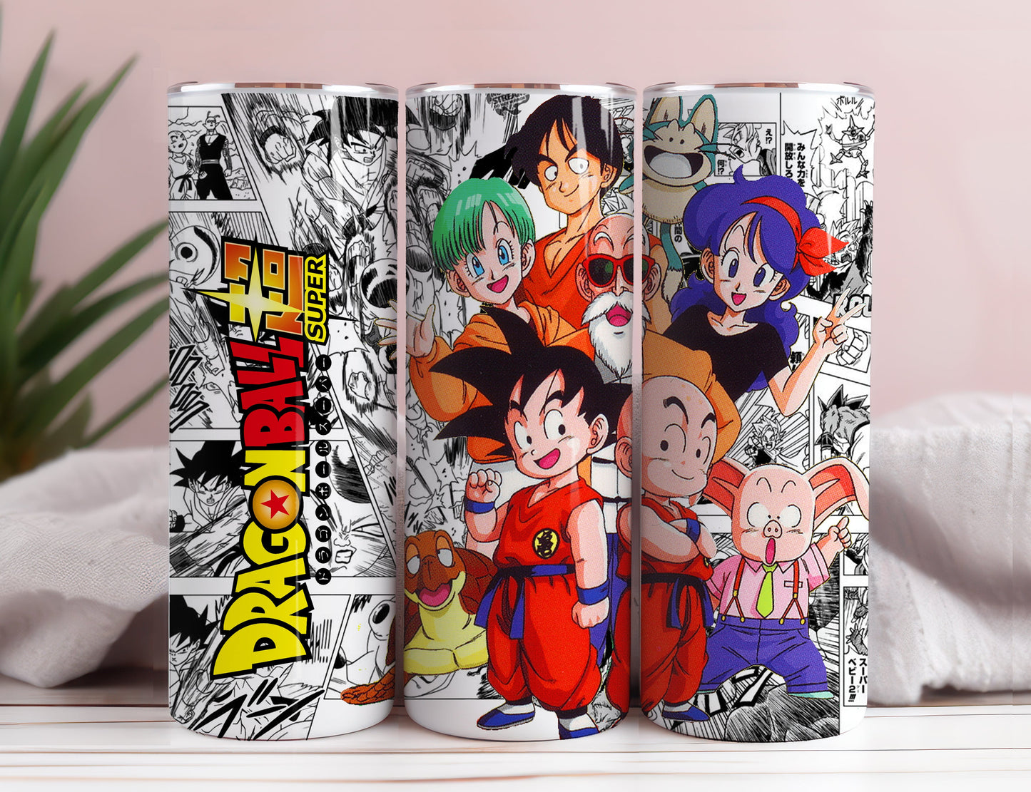 Cartoon Tumbler Bundle Wrap, Comic Tumbler, 20oz Skinny Straight, Goku Tumbler Wrap, Tumbler Sublimation, Anime Dragon Png, Png bundle, Png 3 - VartDigitals