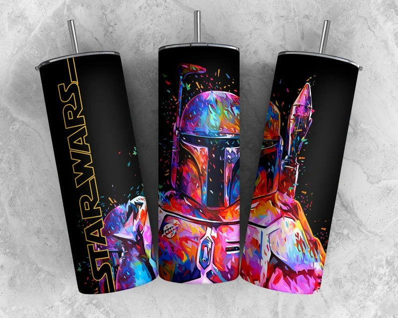 Big Bundle Star Wars Tumbler, Star Wars Tumbler Wrap, 20oz Skinny Straight Tumbler, Full Tumbler Wrap, Father Day Tumbler, Gift For Dad - VartDigitals