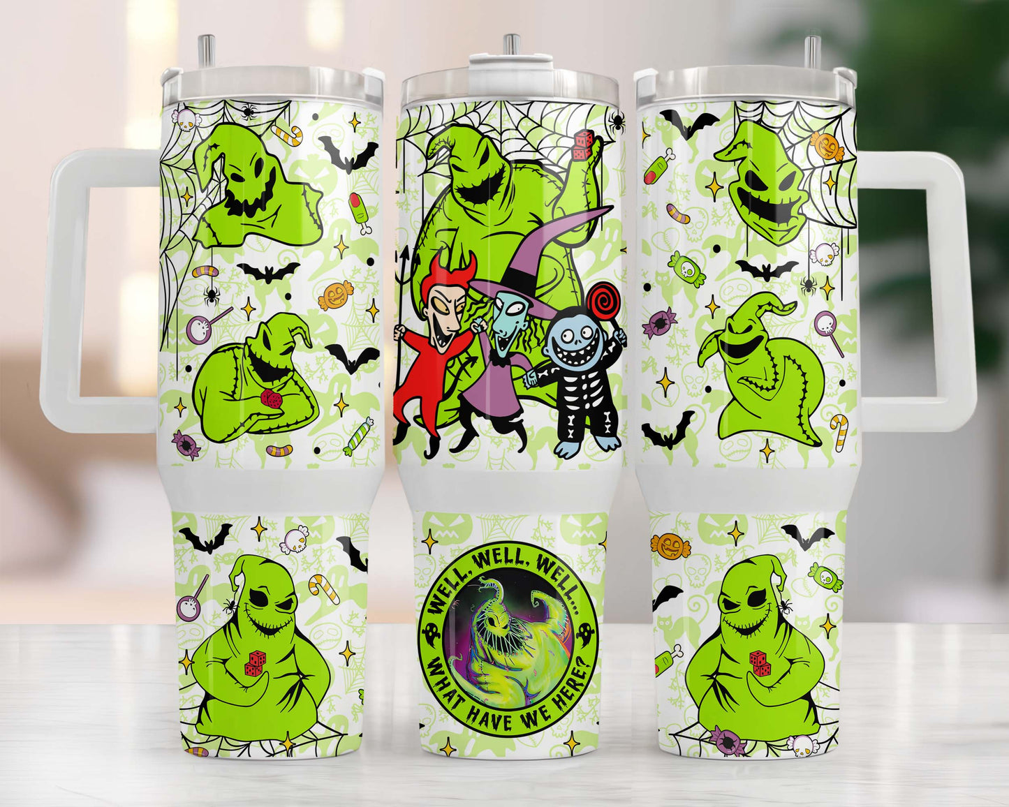 Movies Characters 40oz Tumbler Wrap Png, Horror Characters 2 pieces 40 oz Tumbler Png, Horror Halloween Tumbler 40oz Png Sublimation Designs - VartDigitals