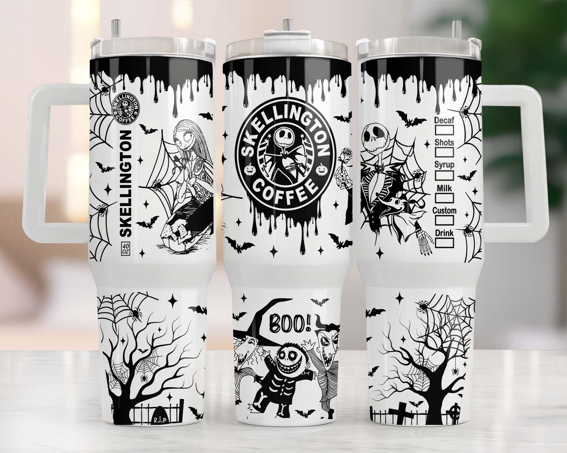 Movies Characters 40oz Tumbler Wrap Png, Halloween Characters 2 pieces 40 oz Tumbler Png, Horror 40oz Tumbler Png Sublimation Designs - VartDigitals