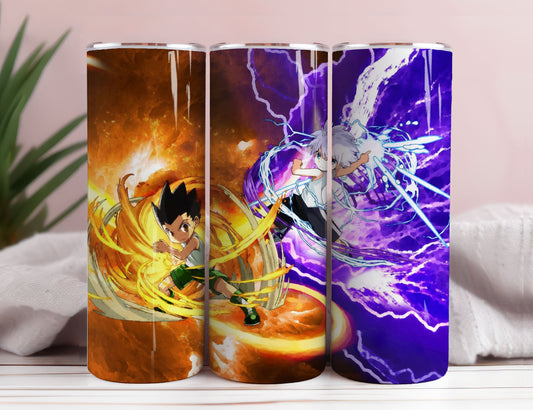 Hunter x Hunter Tumbler PNG, Anime Tumbler 20oz Skinny Sublimation, Hunter x Hunter Straigh Tapered PNG Digital Design, File Digital Download 4