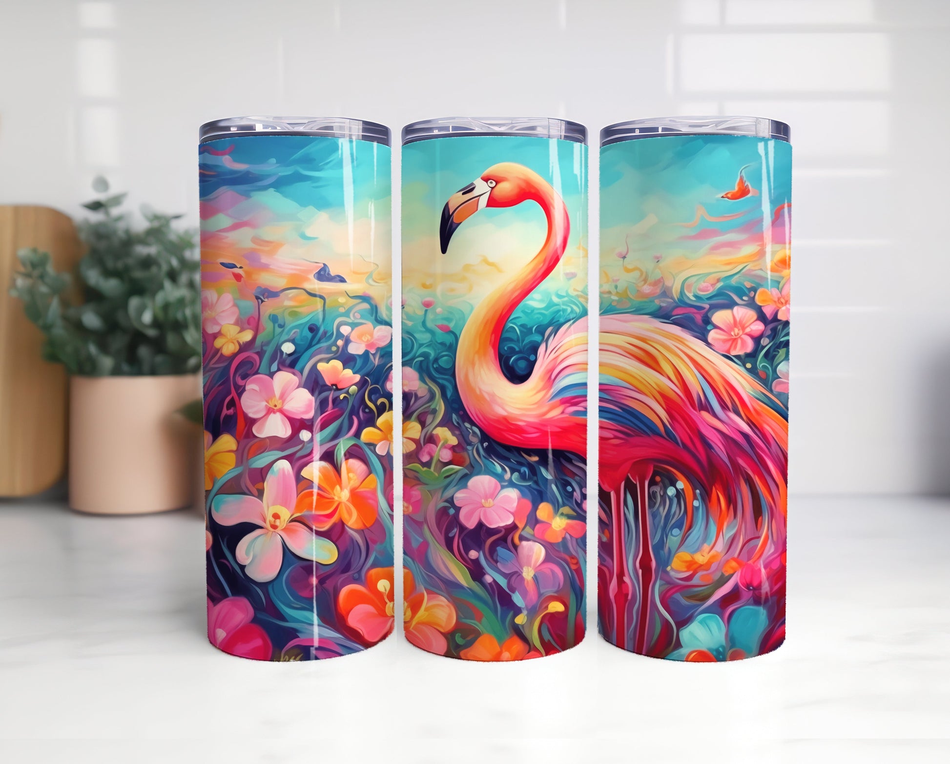 24 PNG TUMBLER Colorful Animals and Plants design 20oz Tumbler 2, PNG download - VartDigitals