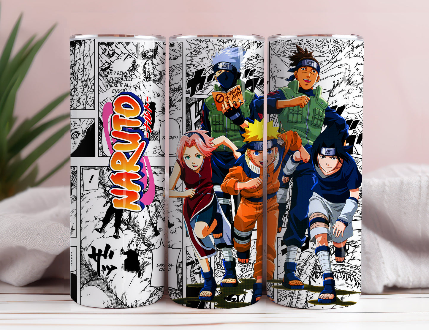 Anime Manga 20oz Skinny Tumbler Sublimation Designs, Cartoon Movies for StraightTapered Tumbler PNG, Cartoon Characters Tumbler Wrap PNG 3 - VartDigitals