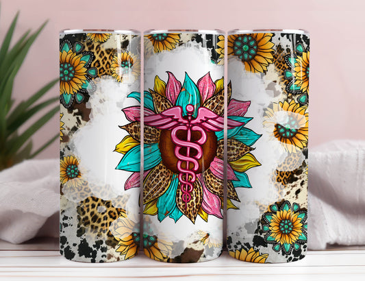 Nurse Tumbler Wrap 20 oz Skinny Tumbler Nursing Sublimation Design Digital Download Instant Digital Only, Nurse Life RN Tumbler PNG 5