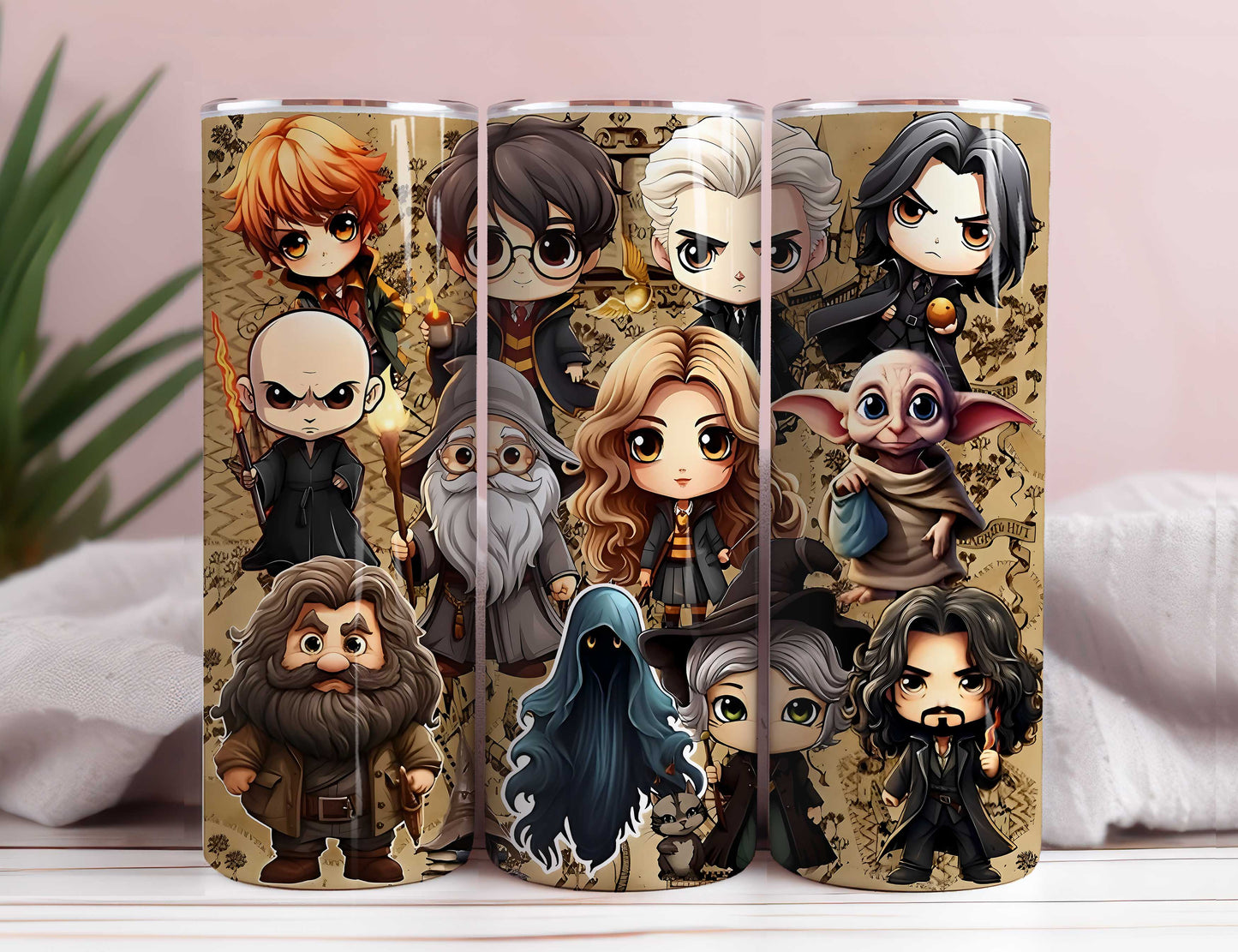 Magic 20oz Tumbler Wrap PNG, HP Skinny Tumbler Sublimation, harry Tumbler Png, Character Harry Movie PNG, Harry Magic Png Download