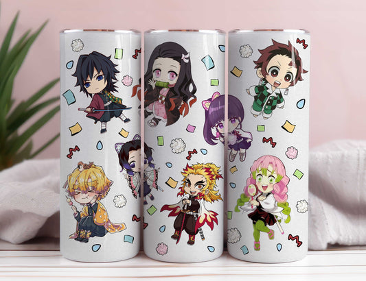 Anime characters Tumbler 20oz, Comics tumbler design, Anime Pirates Tumbler wrap Sublimation, Comics Png sublimation