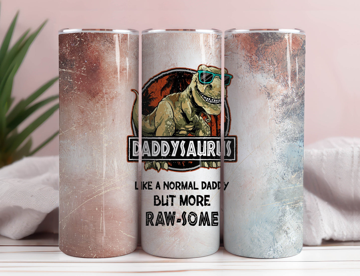 Dinosaur 20oz Skinny Tumbler Wrap PNG, Sublimation Designs Downloads, Sublimate Design Template, PNG digital