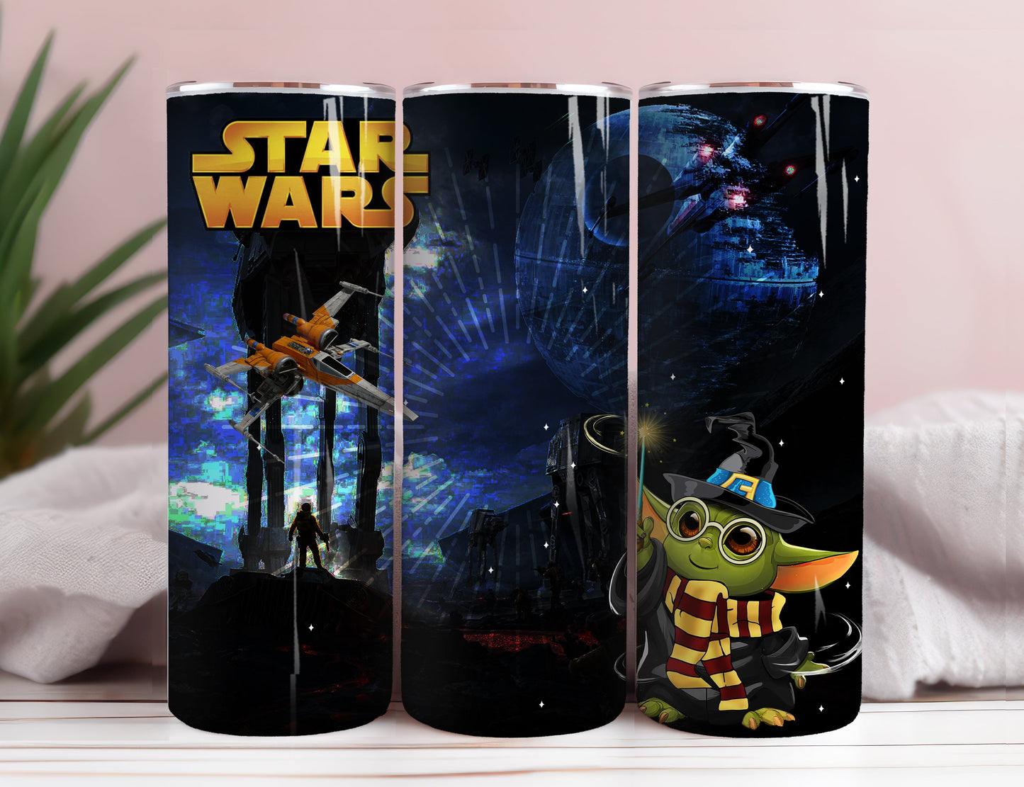 Star Wars Tumbler Wrap, 20 oz Skinny Tumbler Sublimation Design, Tumbler Wrap Design, Instant Digital Download PNG 6