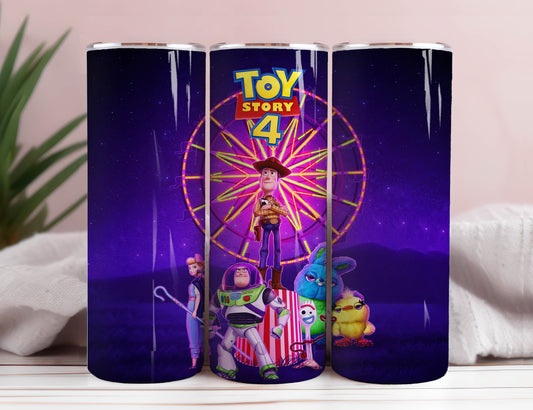 Story Friends Tumbler Wrap - 20oz Straight Skinny Wrap - Sublimation Design - Sublimation Design Digital Download - PNG 6