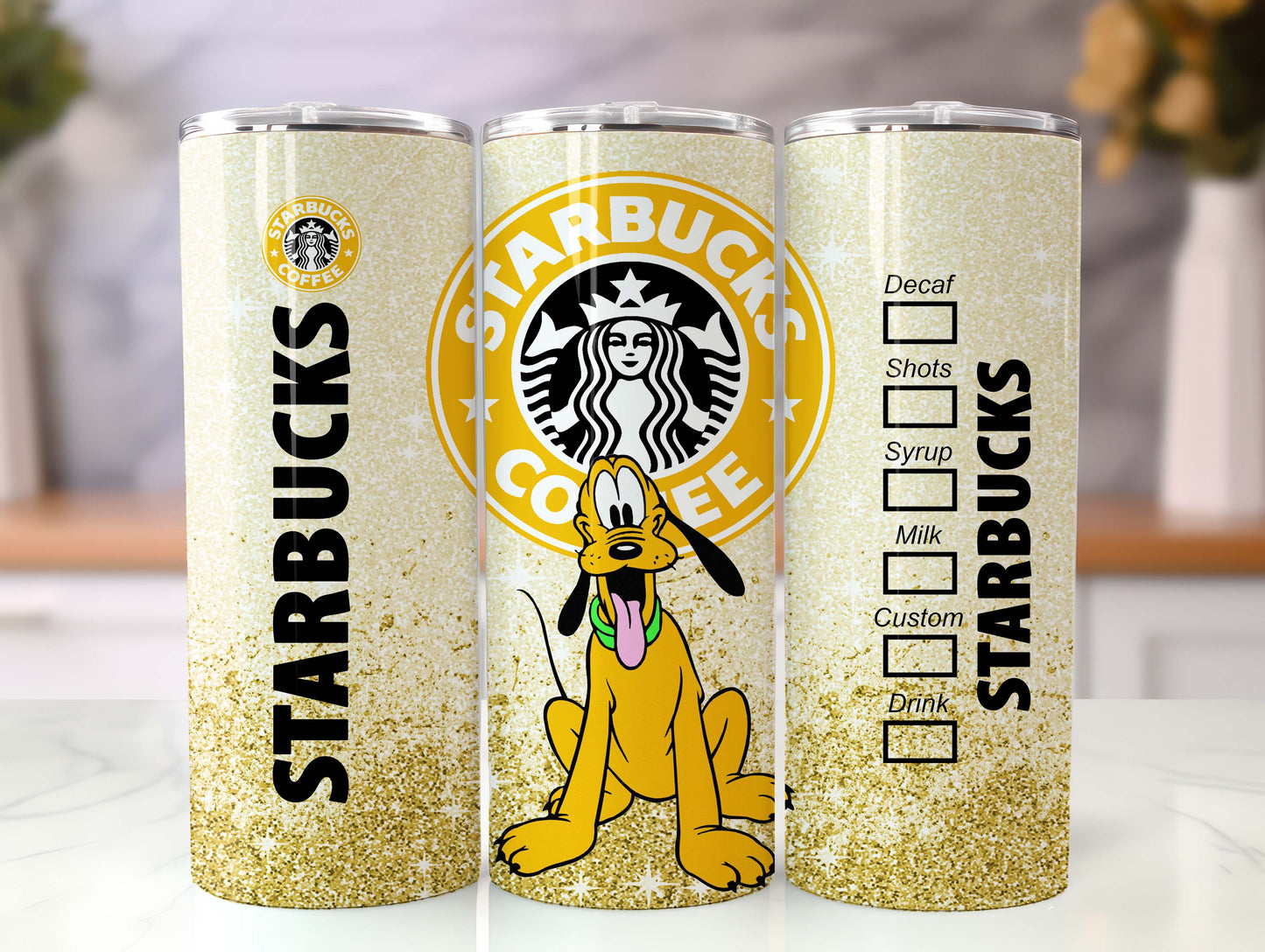 Bundle 20 oz Mickey and Friends Starbucks Tumbler Wrap, Mickey Minnie Tumbler PNG, Baby Yoda Tumbler,Pooh Coffee Tumbler Sublimation